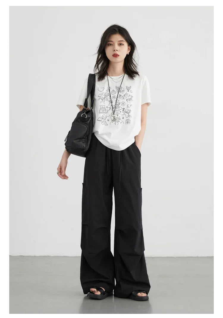 Stylish Printed O-Neck T-Shirt