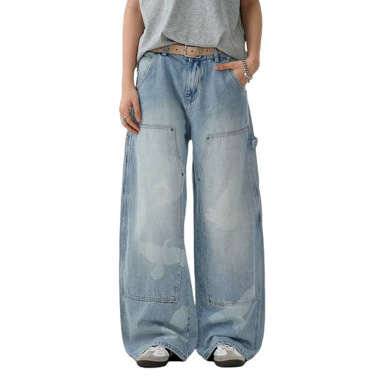 Distressed Carpenter Denim Pant with Jeans