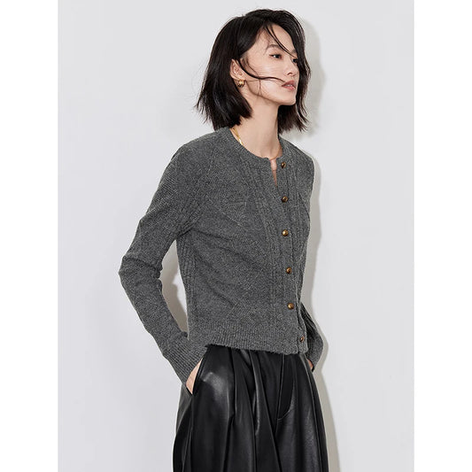 Cozy Knit Sweater Long Sleeve