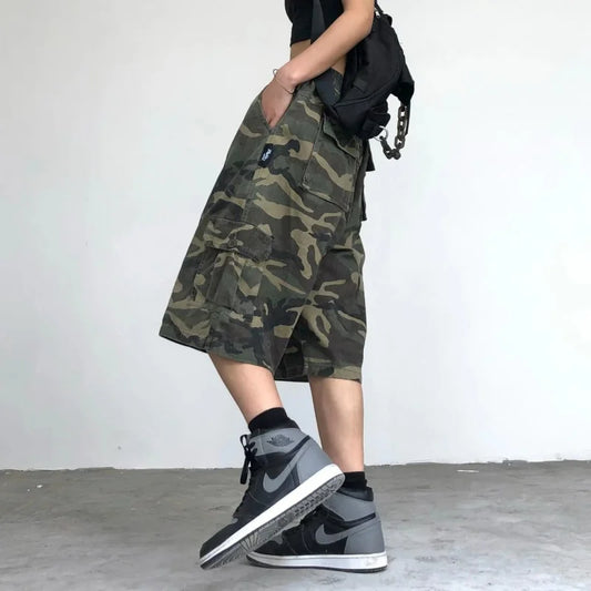 Camouflage Cargo shorts Vintage Y2K