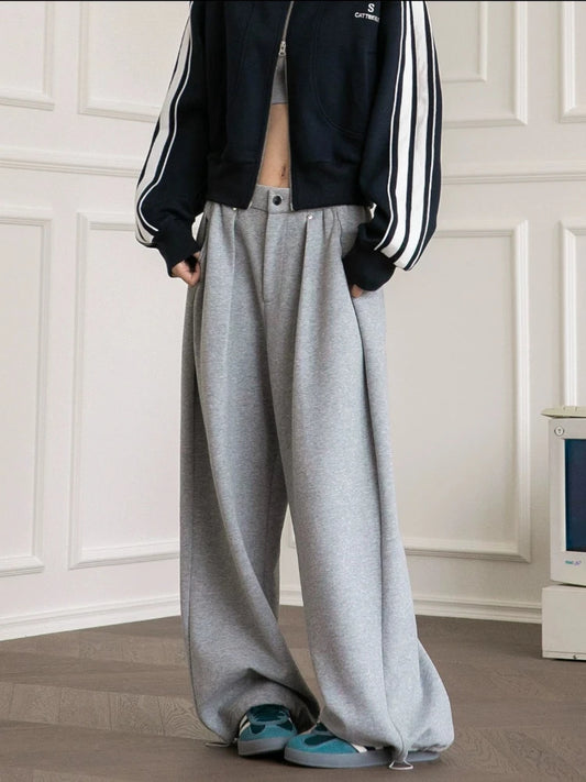 Cozy Loose Fit Vintage Sweatpants