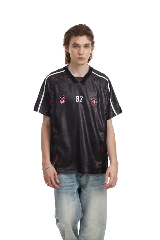 Embroidered Vintage Short Sleeve T-Shirt