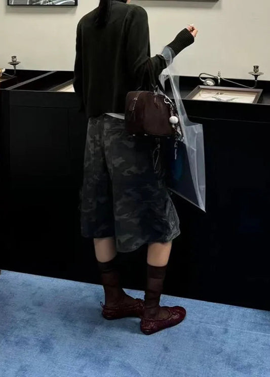 Vintage American Style Loose Fit Shorts