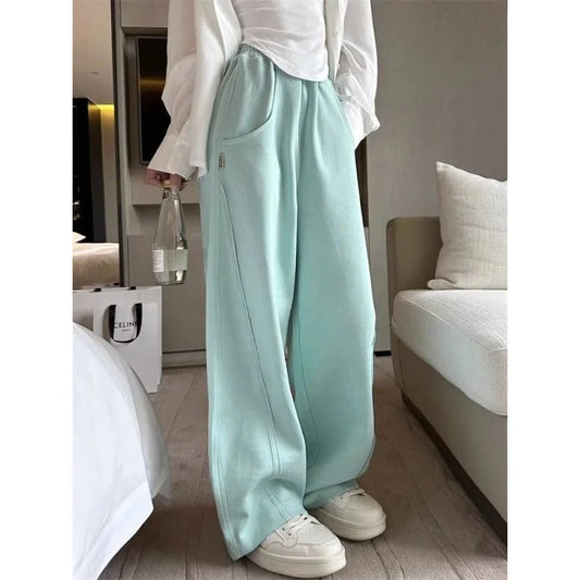 Versatile High Waist Slim Casual Pants