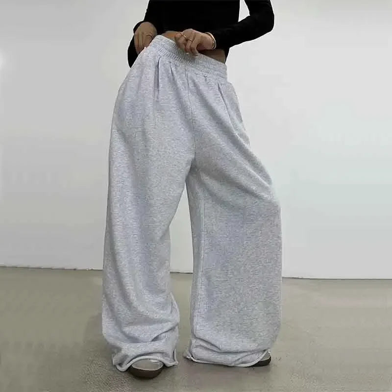 High Waist Loose Wide Leg Pants