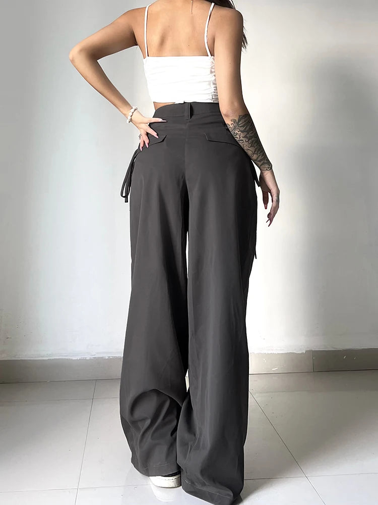 Cozy Wide Leg High Waist Pants