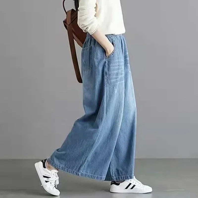 Vintage High Waist Baggy Jeans