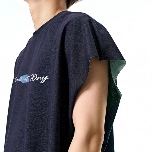 Cooling Dual Tone Tank Sleeveless T-Shirt