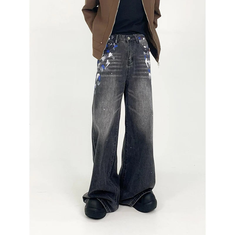 Vintage High Rise Black Denim Jeans