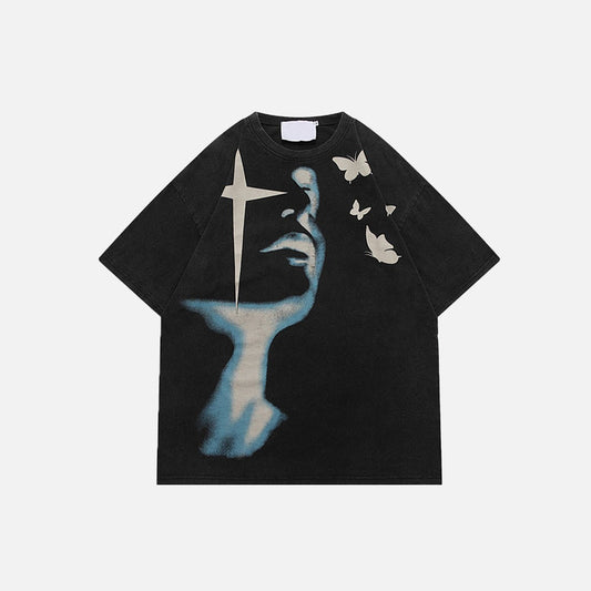 Face And Stars T-shirt
