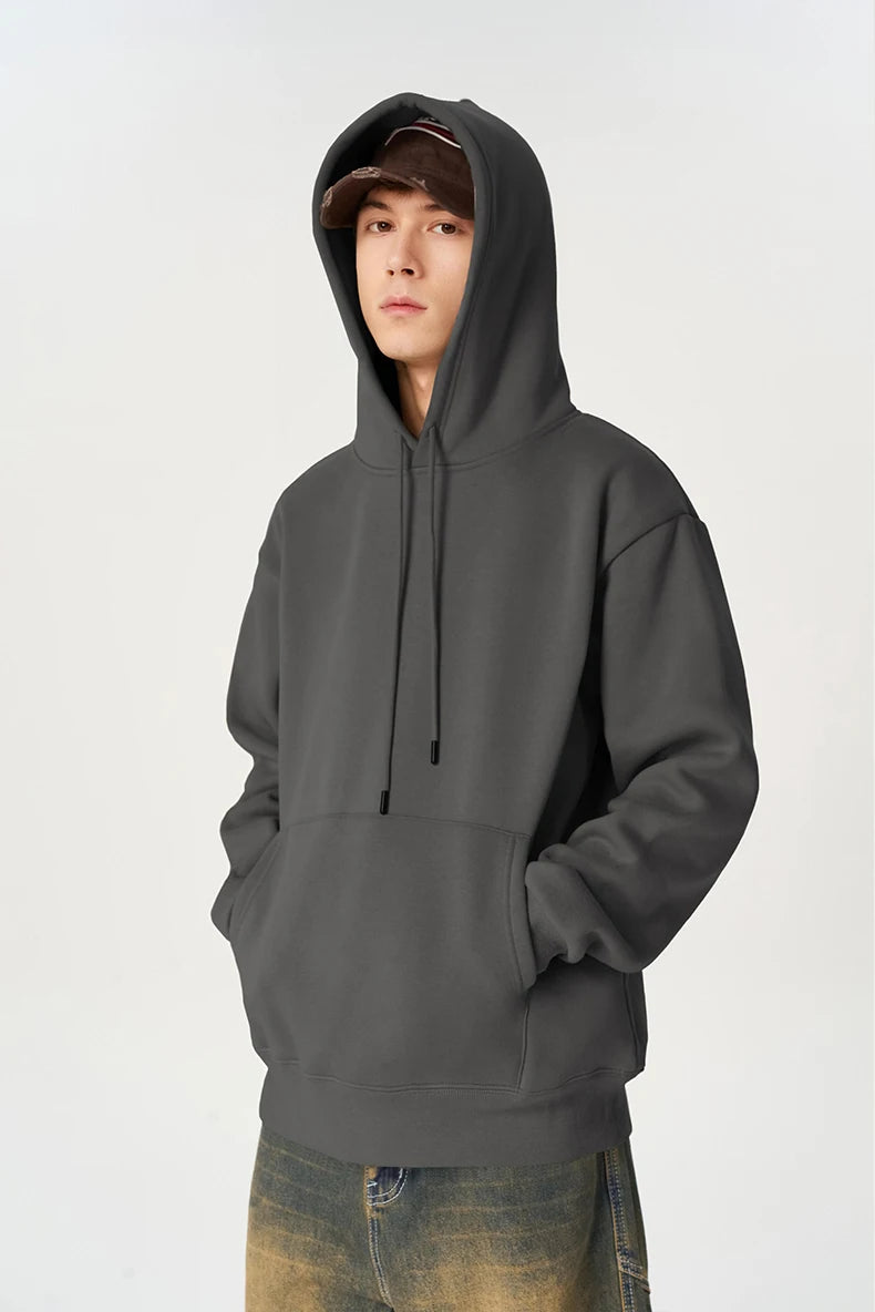 Plush Velvet Heavyweight Fleece Hoodie