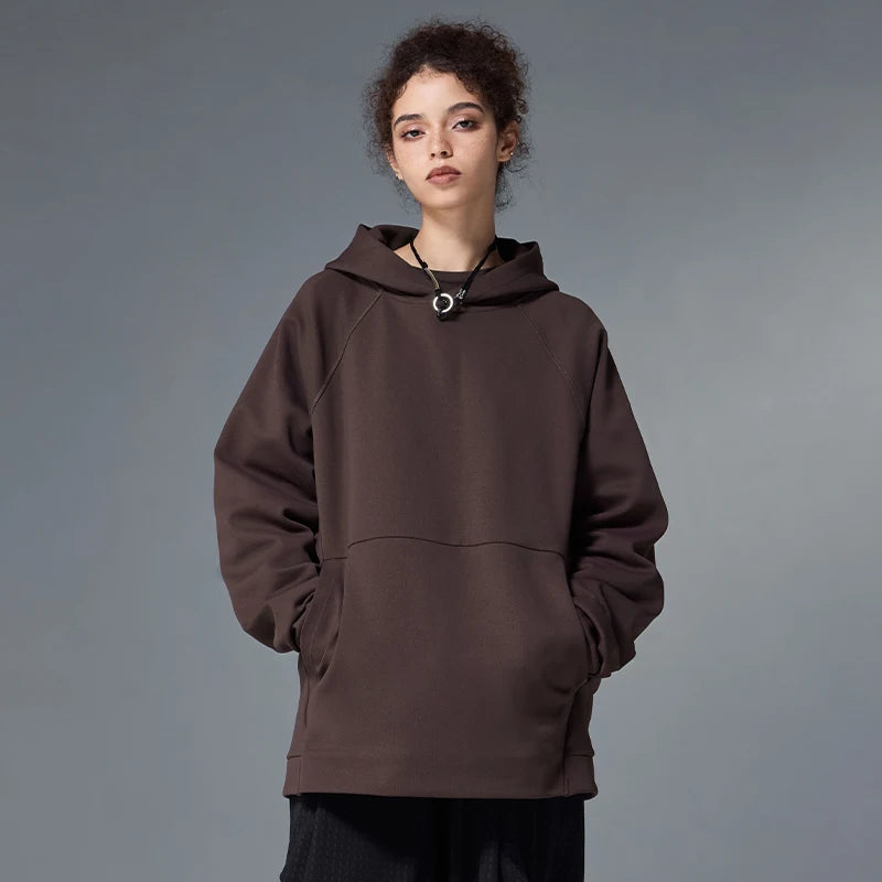 High-Quality Inflation Fleece Blank Hoodie