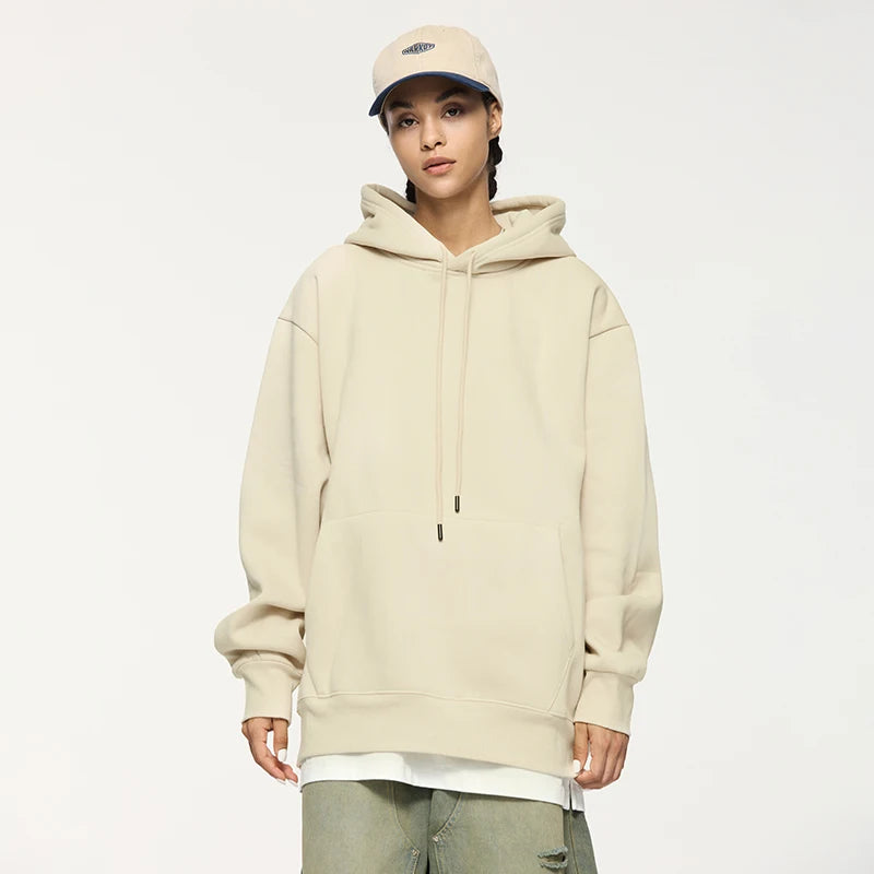 Plush Velvet Heavyweight Fleece Hoodie