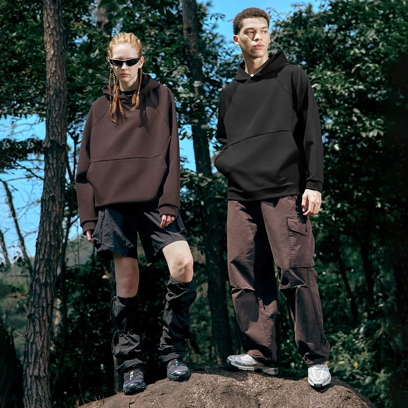 High-Quality Inflation Fleece Blank Hoodie