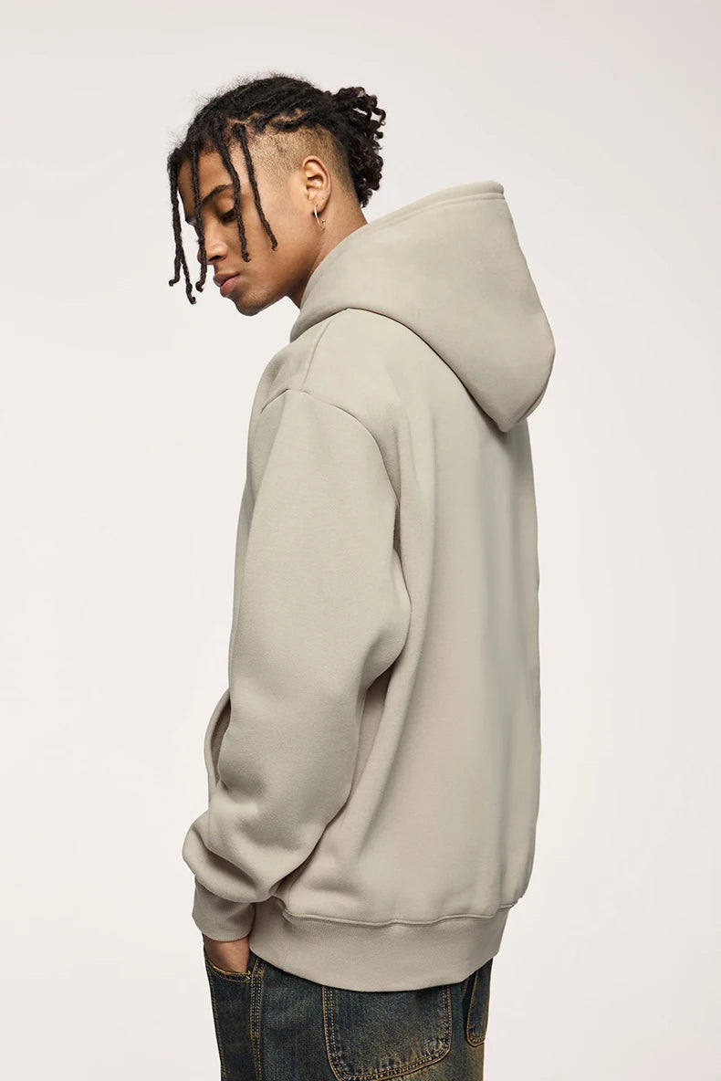 Plush Velvet Heavyweight Fleece Hoodie