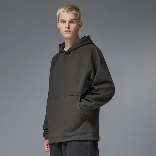 High-Quality Inflation Fleece Blank Hoodie