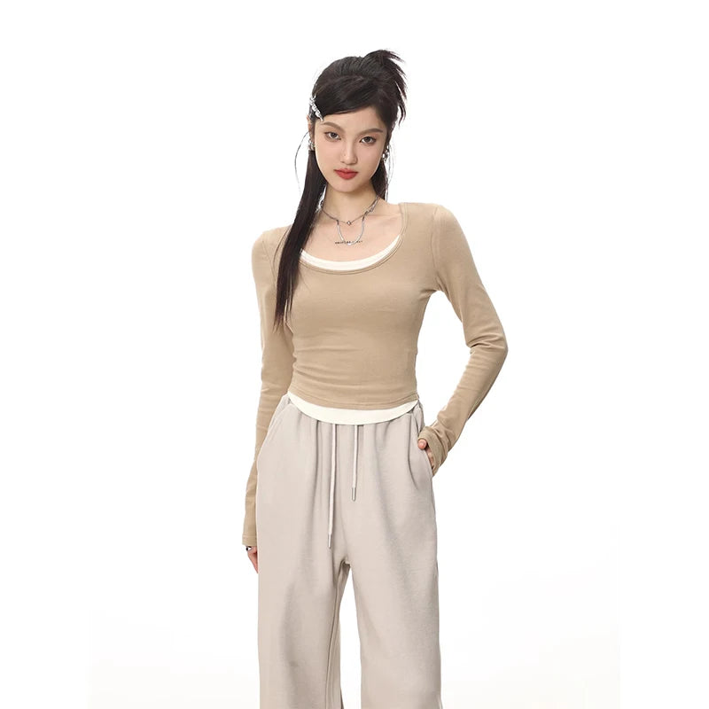 Slim Fit Long Sleeved Pullover Sweater
