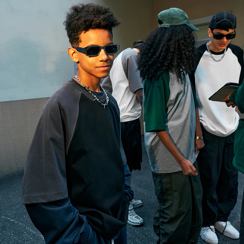Inflation Raglan Sleeve Oversized T-Shirt