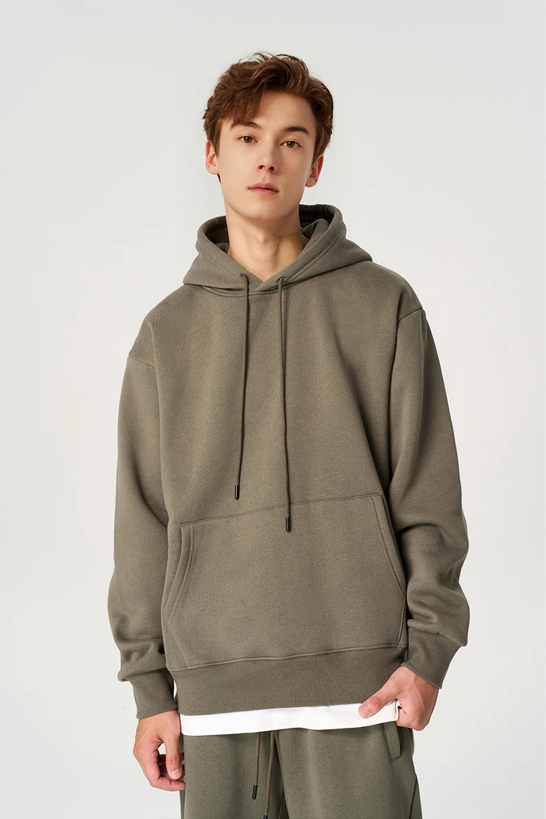 Plush Velvet Heavyweight Fleece Hoodie
