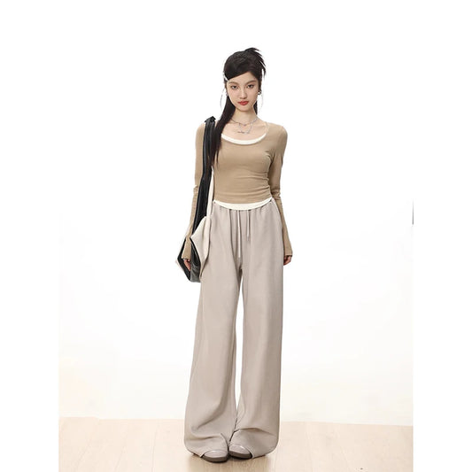 Slim Fit Long Sleeved Pullover Sweater