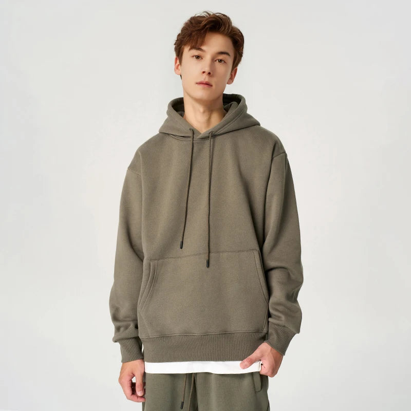 Plush Velvet Heavyweight Fleece Hoodie