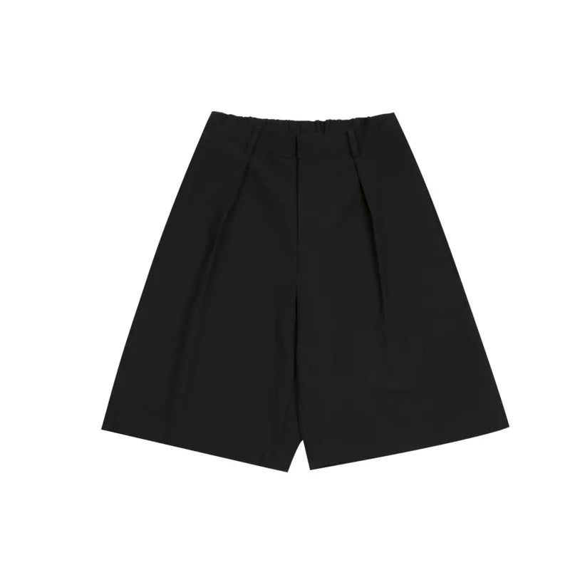Wild Loose Solid Color Business Shorts