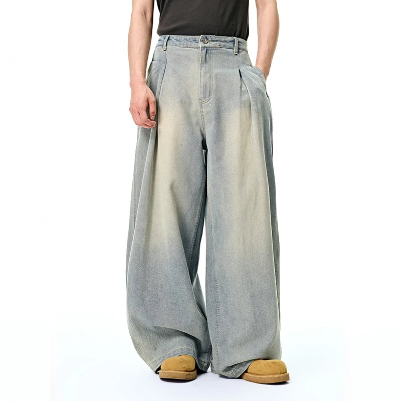 Vintage Loose Fit American Wide Jeans
