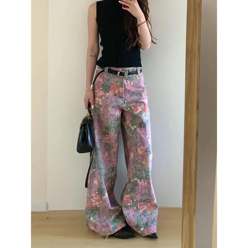 High Wide Leg Vintage Jeans