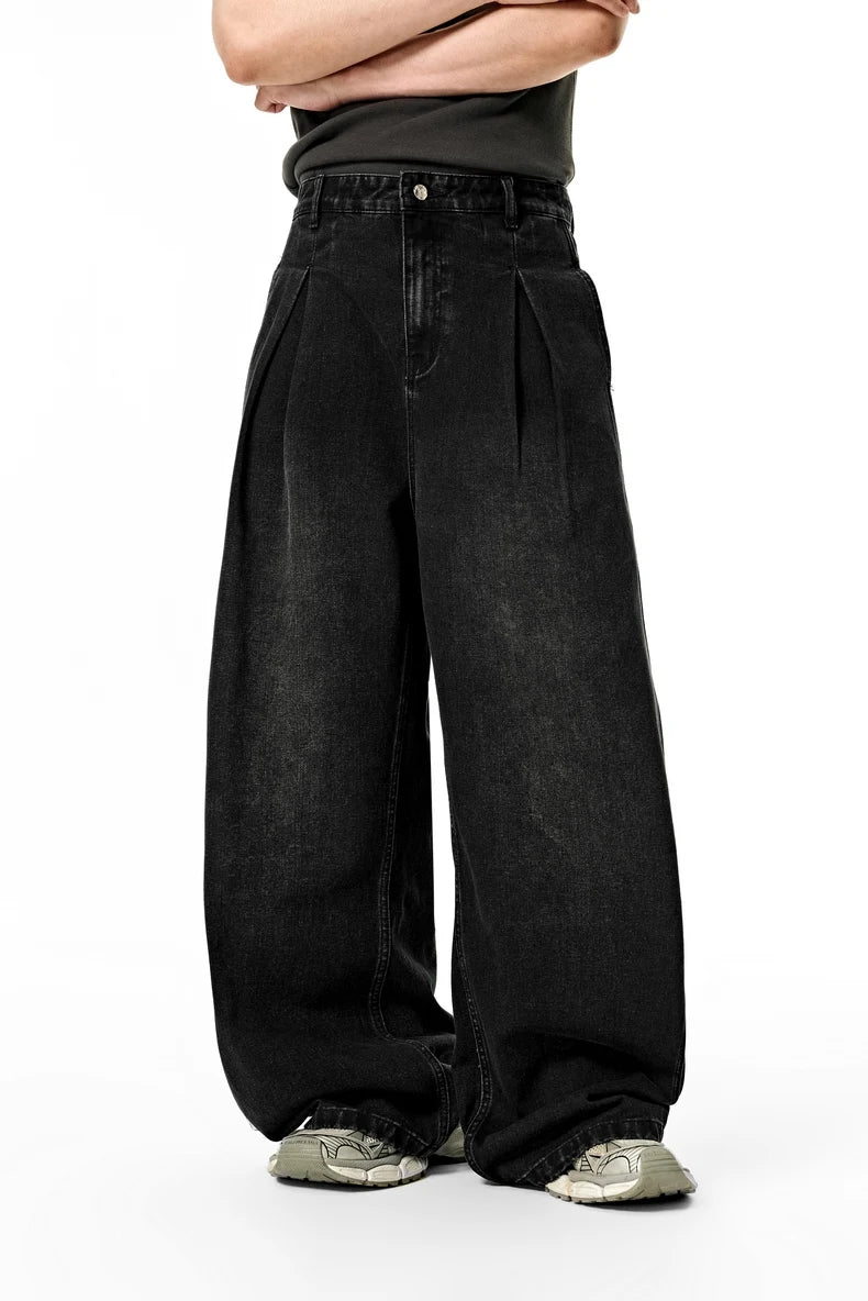 Vintage Loose Fit American Wide Jeans