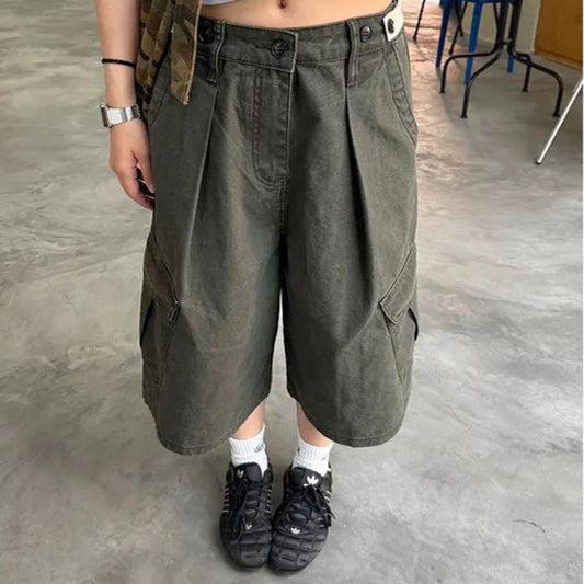 Green High Waist Slim Fit Jeans