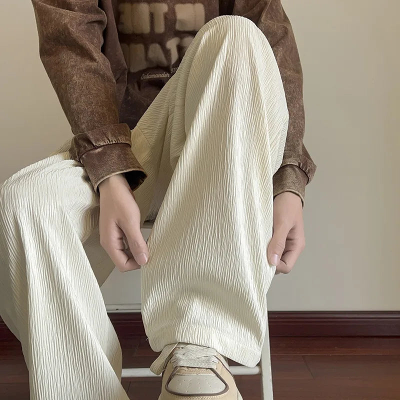 Oversized Wide Leg Casual Pants