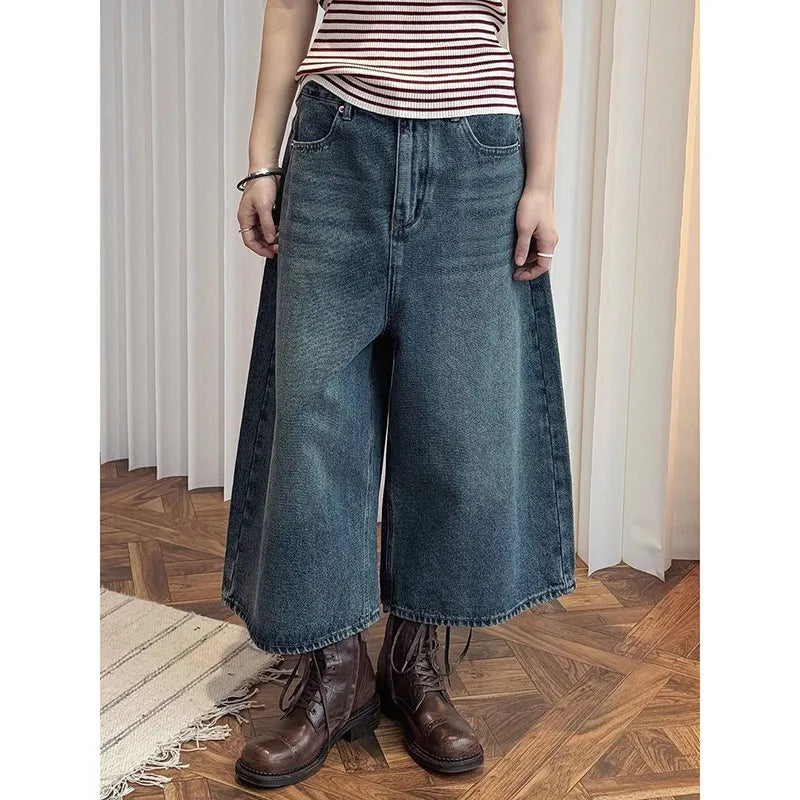 Vintage High Rise Denim Shorts