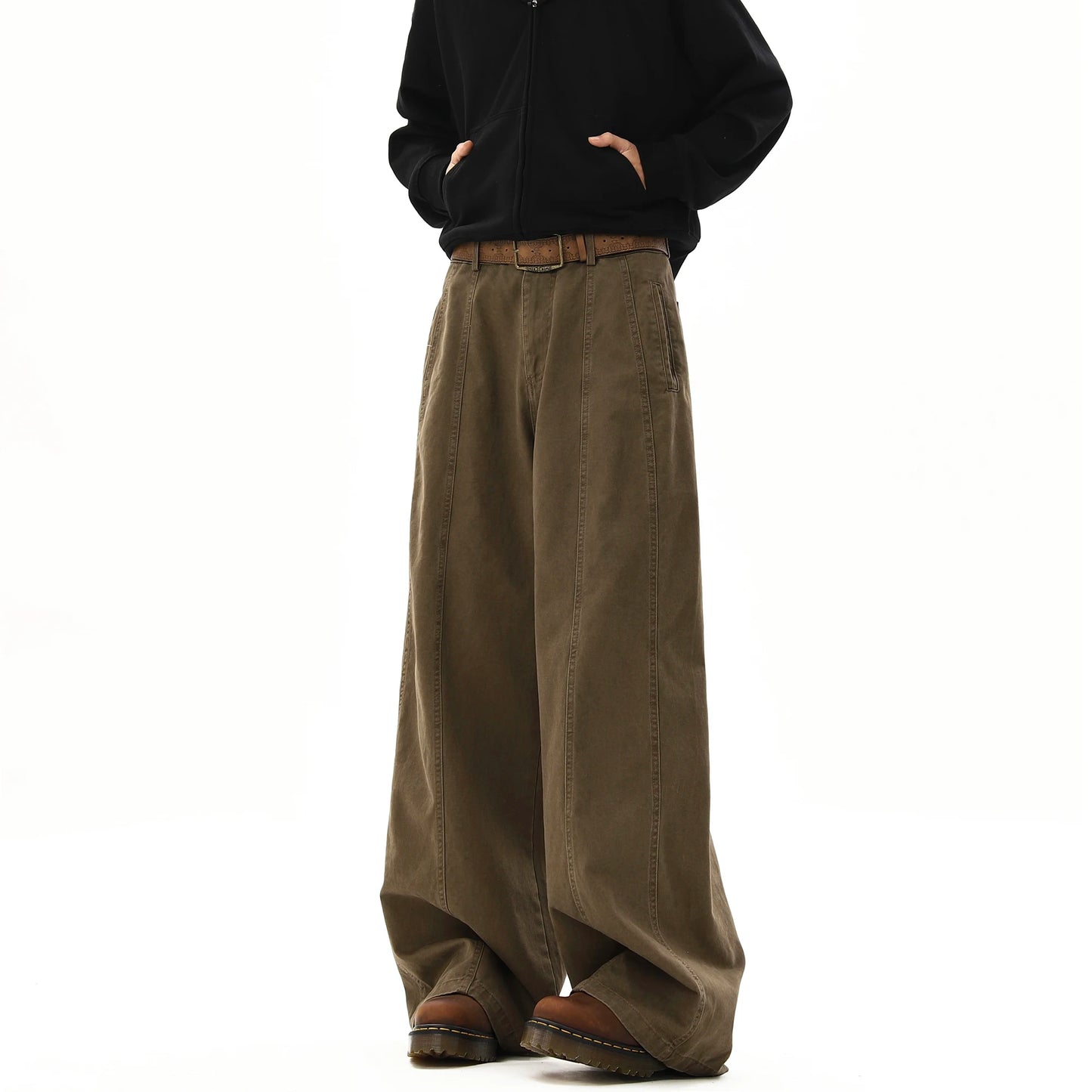 Vintage Wide Leg Elegant Pants