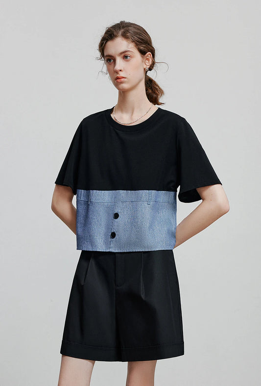 Stylish Women's Short-Sleeved T-Shirt