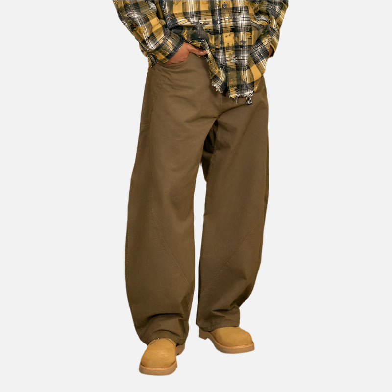 Vintage Loose Washed Cargo Pants
