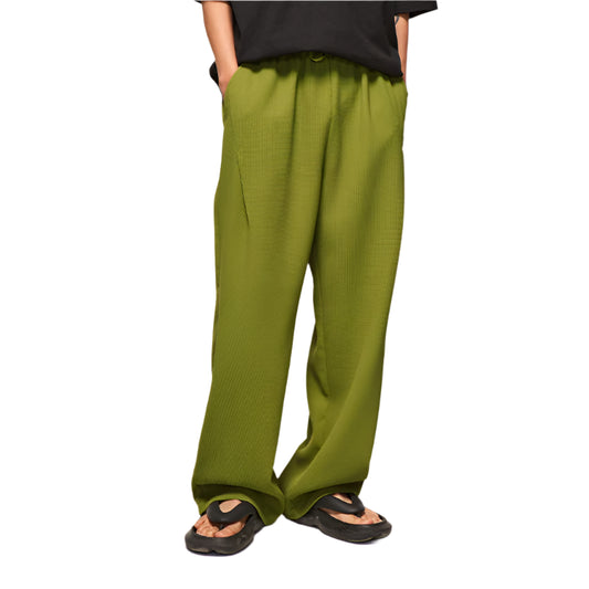 Vintage Wide Leg Waffle Sweatpants