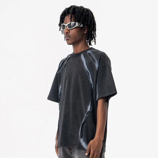 Vibrant Graphic Print Casual T-Shirt