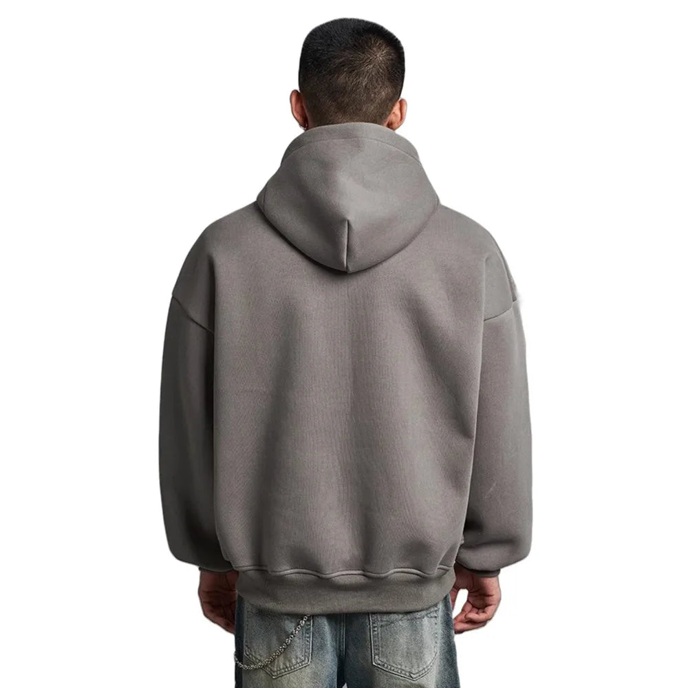 Stylish Embroidered Front Pocket Hoodies