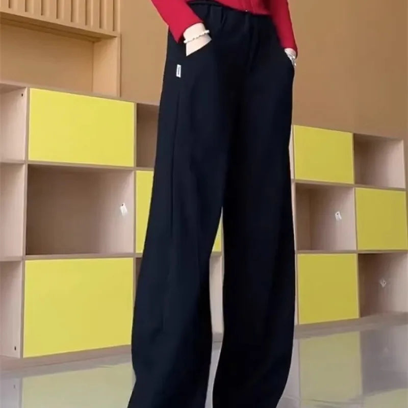 Versatile High Waist Slim Casual Pants