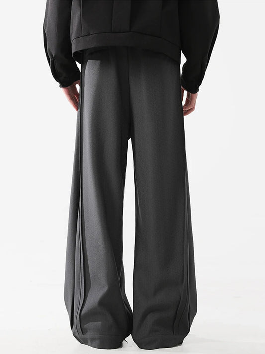 Stylish Pleated Wide Leg Pants
