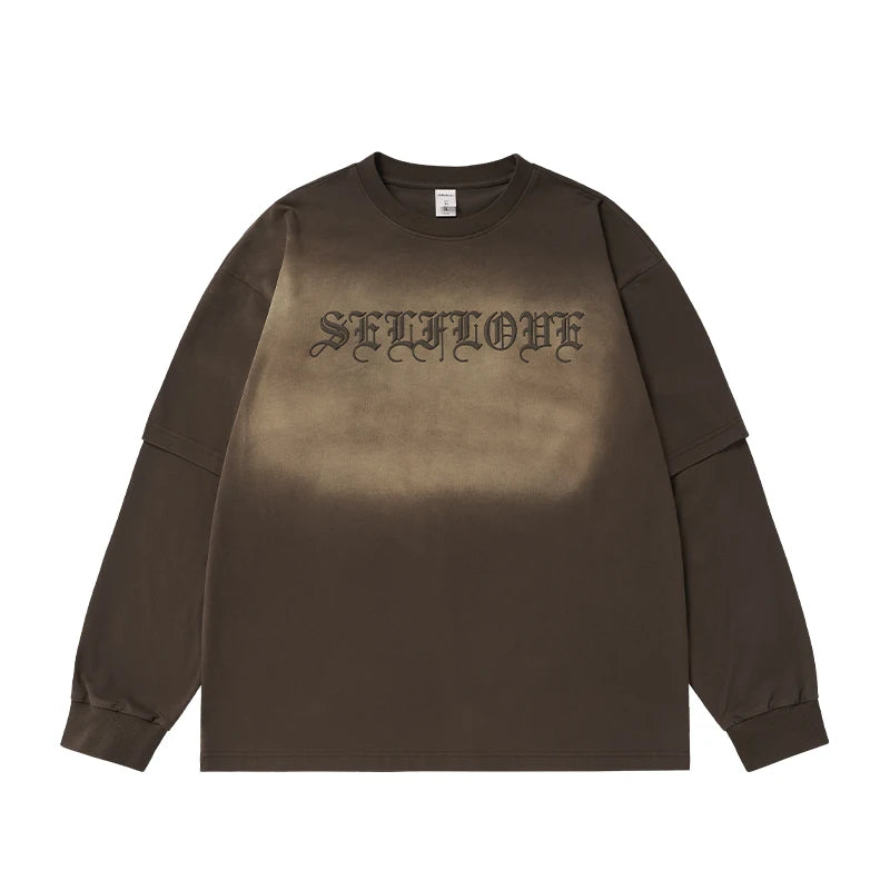Inflation 3D Puff Printed Layered T-Shirt