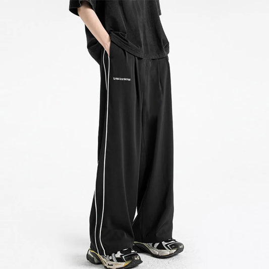 Vintage Y2K Baggy Casual Stripe Pants