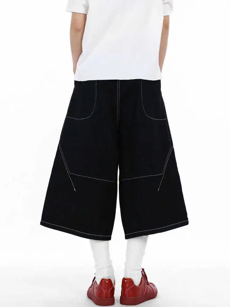 Black Oversized Vintage Y2K Japanese Jeans