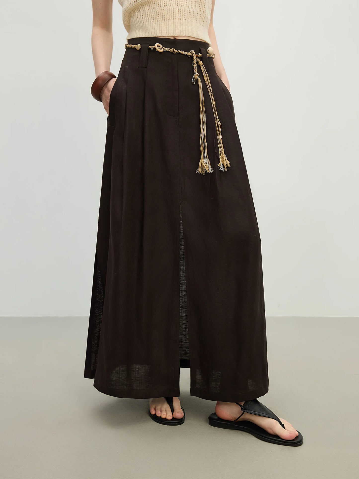Summer Vacation Style Oversized Lounge Skirt