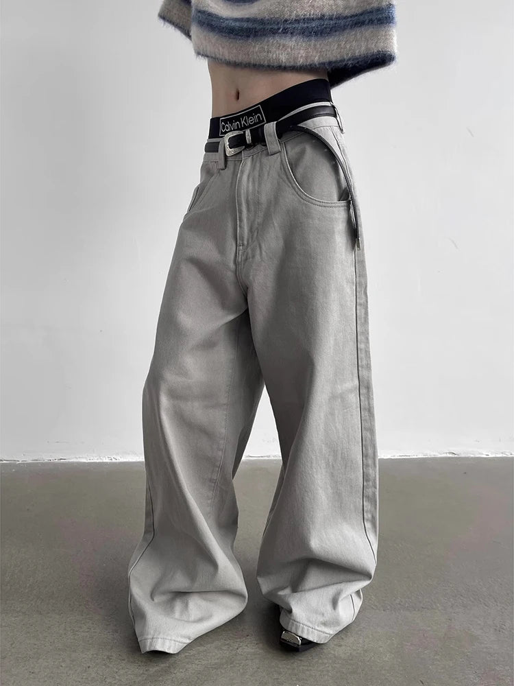 Flowy Wide Leg Pants Autumn