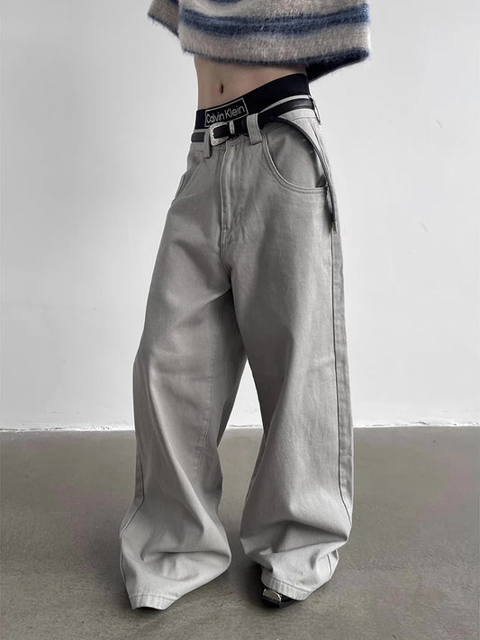 Flowy Wide Leg Pants Autumn