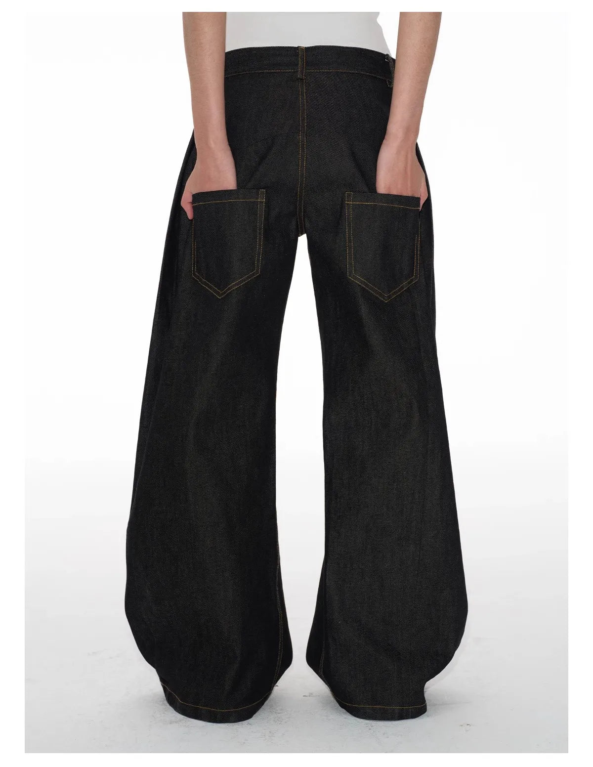 Vintage Baggy Low Waist Lace Jeans