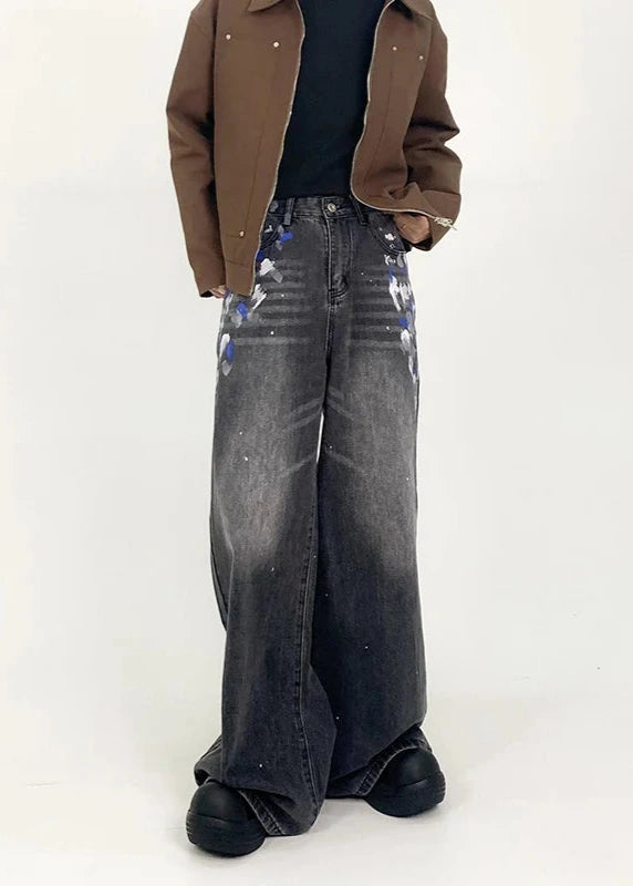 Vintage High Rise Black Denim Jeans
