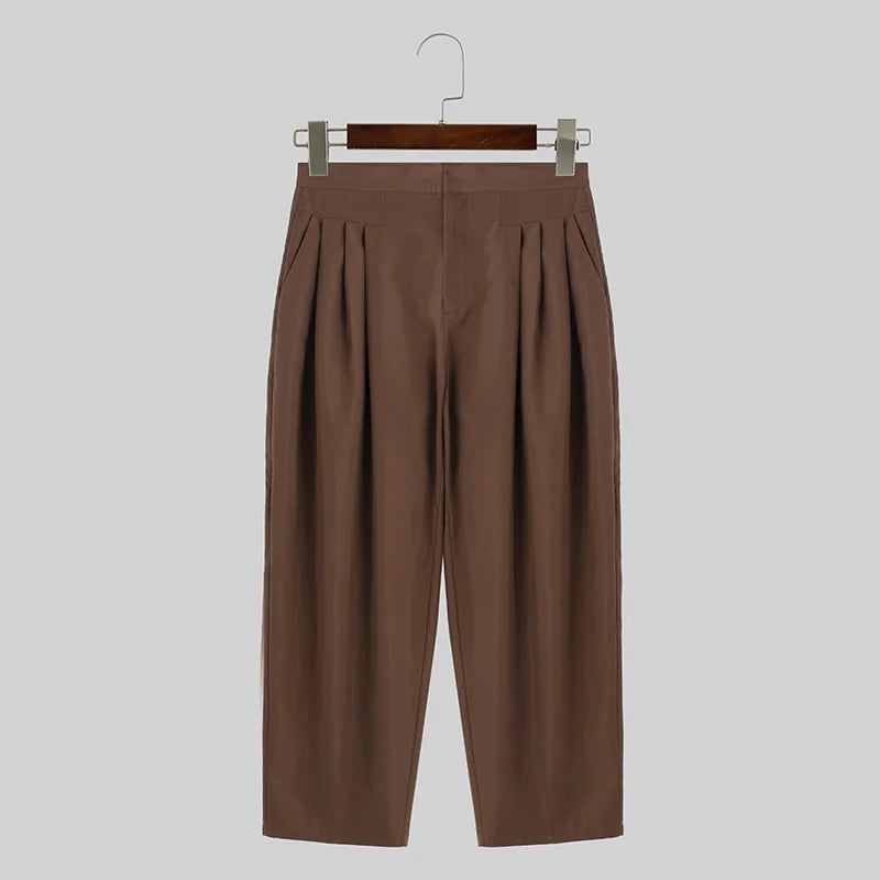 Solid Color Loose Joggers Casual Pants