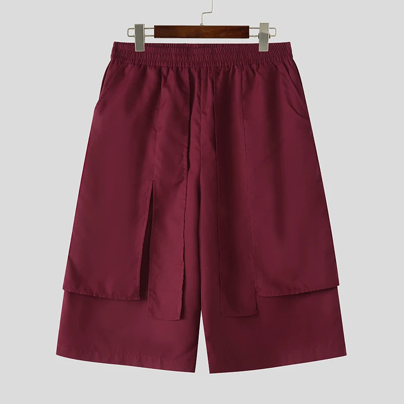 Stylish Korean Loose Fit Cropped Shorts